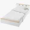 Lit évolutif Enfant LIGNE ABC Blanc - Bois - Vertbaudet -Boutique Badabulle lit evolutif enfant ligne abc
