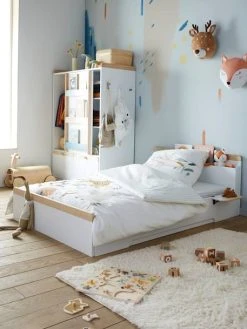 Lit évolutif Enfant LIGNE ABC Blanc - Bois - Vertbaudet -Boutique Badabulle lit evolutif enfant ligne abc 5
