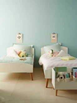 Lit évolutif Enfant LIGNE CONFETTI Blanc - Vertbaudet -Boutique Badabulle lit evolutif enfant ligne confetti 2