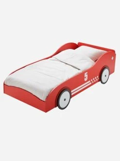 Lit Voiture De Course LIGNE DROLE DE BOLIDE Gris - Vertbaudet -Boutique Badabulle lit voiture de course ligne drole de bolide 3
