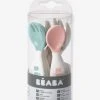 Lot De 10 Couverts Ergonomiques 2e âge BEABA Old Pink/ Airy Green/ Light Mi - Beaba 1 Lot De 10 Couverts Ergonomiques 2e âge BEABA Old Pink/ Airy Green/ Light Mi - Beaba -Boutique Badabulle lot de 10 couverts ergonomiques 2e age beaba