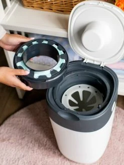 Lot De 12 Recharges Pour Poubelles à Couches Tec Et Twist & Click TOMMEE TIPPEE Sangenic En Plastique Recyclé Gris - Tommee Tippee -Boutique Badabulle lot de 12 recharges pour poubelles a couches tec et twist click tommee tippee sangenic en plastique recycle 2