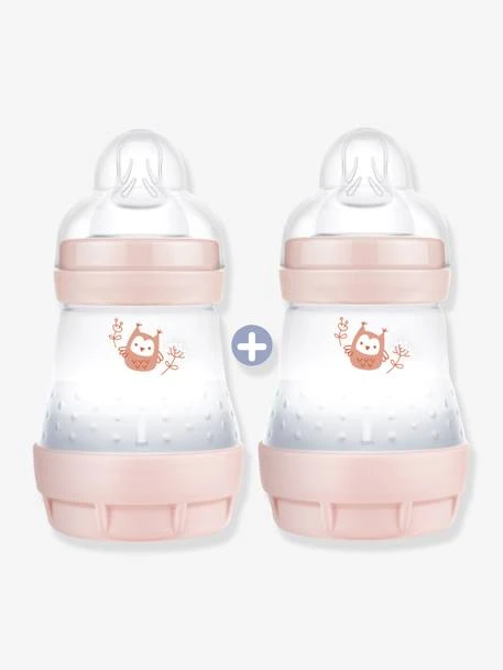 Lot De 2 Biberons 160 Ml MAM Easy Start Anti-colique Nature Guardian Nature Blush - Mam 4 Lot De 2 Biberons 160 Ml MAM Easy Start Anti-colique Nature Guardian Nature Blush - Mam – Image 2