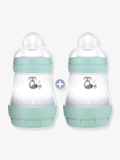 Lot De 2 Biberons 160 Ml MAM Easy Start Anti-colique Nature Guardian Nature Blush - Mam 3 Lot De 2 Biberons 160 Ml MAM Easy Start Anti-colique Nature Guardian Nature Blush - Mam