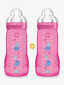 Lot De 2 Biberons 330 Ml MAM Easy Active 2e âge Fairy Tale Lot De 2 Rose - Mam 5 Lot De 2 Biberons 330 Ml MAM Easy Active 2e âge Fairy Tale Lot De 2 Rose - Mam -Boutique Badabulle lot de 2 biberons 330 ml mam easy active 2e age fairy tale 1