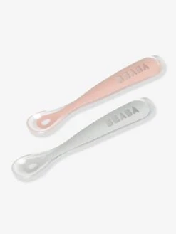 Lot De 2 Cuillères Ergonomiques D'apprentissage + Boîte De Transport BEABA Rose/gris - Beaba 11 Lot De 2 Cuillères Ergonomiques D'apprentissage + Boîte De Transport BEABA Rose/gris - Beaba -Boutique Badabulle lot de 2 cuilleres ergonomiques dapprentissage boite de transport beaba 4