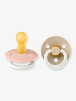 Lot De 2 Sucettes-tétines BIBS Colour Ou Colour Night, Taille 2 De 6 à 18 Mois Deep Space & Petrol Blue - Bibs -Boutique Badabulle lot de 2 sucettes tetines bibs colour ou colour night taille 2 de 6 a 18 mois 1