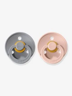 Lot De 2 Sucettes-tétines BIBS Colour, Taille 1 De 0 à 6 Mois Blush & Vanilla - Bibs -Boutique Badabulle lot de 2 sucettes tetines bibs colour taille 1 de 0 a 6 mois 5