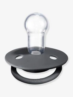 Lot De 2 Sucettes-tétines BIBS De Lux En Silicone Gris Fer + Bleu Layette - Bibs -Boutique Badabulle lot de 2 sucettes tetines bibs de lux en silicone 4