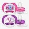 Lot De 2 Sucettes Ultra Air Animals 2e âge Philips AVENT Pingouin + éléphant - Philips Avent -Boutique Badabulle lot de 2 sucettes ultra air animals 2e age philips avent
