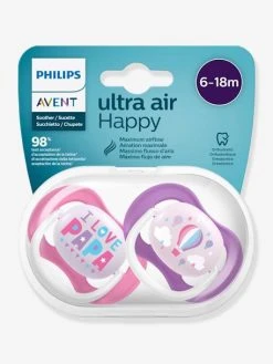 Lot De 2 Sucettes Ultra Air Animals 2e âge Philips AVENT Pingouin + éléphant - Philips Avent 10 Lot De 2 Sucettes Ultra Air Animals 2e âge Philips AVENT Pingouin + éléphant - Philips Avent -Boutique Badabulle lot de 2 sucettes ultra air animals 2e age philips avent 2