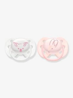 Lot De 2 Sucettes Ultra Douces 1er âge Philips AVENT Lapin Blanc - Philips Avent -Boutique Badabulle lot de 2 sucettes ultra douces 1er age philips avent 5