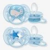 Lot De 2 Sucettes Ultra Douces 2e âge Philips AVENT Ecureuil/fleurs - Philips Avent -Boutique Badabulle lot de 2 sucettes ultra douces 2e age philips avent