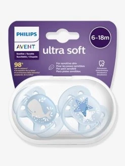 Lot De 2 Sucettes Ultra Douces 2e âge Philips AVENT Ecureuil/fleurs - Philips Avent 10 Lot De 2 Sucettes Ultra Douces 2e âge Philips AVENT Ecureuil/fleurs - Philips Avent -Boutique Badabulle lot de 2 sucettes ultra douces 2e age philips avent 2