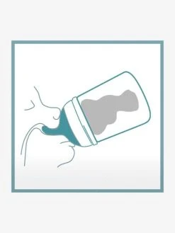 Lot De 2 Tétines Débit Rapide (L) Pour Biberon Zerø.Zerø SUAVINEX Peau - Suavinex -Boutique Badabulle lot de 2 tetines debit rapide l pour biberon zero.zero suavinex 4