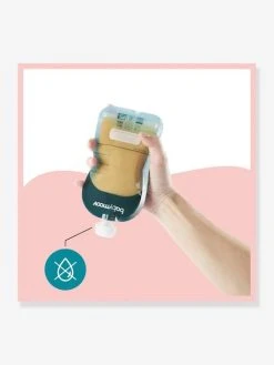 Lot De 20 Gourdes Réutilisables BABYMOOV Bleu - Babymoov -Boutique Badabulle lot de 20 gourdes reutilisables babymoov 4