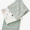 Lot De 3 Langes En Gaze De Coton DANS LES BOIS Multicolore - Vertbaudet -Boutique Badabulle lot de 3 langes en gaze de coton dans les bois