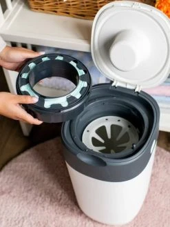 Lot De 3 Recharges Pour Poubelles à Couches Tec Et Twist & Click TOMMEE TIPPEE Sangenic En Plastique Recyclé Gris - Tommee Tippee -Boutique Badabulle lot de 3 recharges pour poubelles a couches tec et twist click tommee tippee sangenic en plastique recycle 2