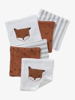 Lot De 6 Lingettes Lavables Lot Renard - Vertbaudet 9 Lot De 6 Lingettes Lavables Lot Renard - Vertbaudet -Boutique Badabulle lot de 6 lingettes lavables 2