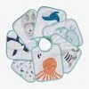 Lot De 7 Bavoirs Bébé Imprimés Fond Blanc - Vertbaudet -Boutique Badabulle lot de 7 bavoirs bebe