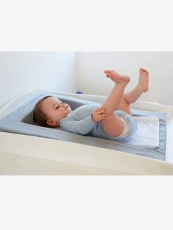 Matelas à Langer CANDIDE Douillet 2 En 1 Blanc/gris - Candide -Boutique Badabulle matelas a langer candide douillet 2 en 1 3