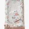 Matelas à Langer EAU DE ROSE écru / Rose - Vertbaudet -Boutique Badabulle matelas a langer eau de rose