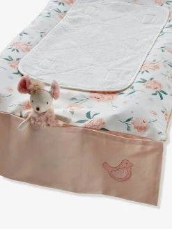 Matelas à Langer EAU DE ROSE écru / Rose - Vertbaudet -Boutique Badabulle matelas a langer eau de rose 4