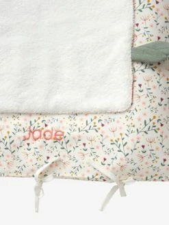 Matelas à Langer FLEURETTES Personnalisable Ecru / Multico - Vertbaudet -Boutique Badabulle matelas a langer fleurettes personnalisable 4