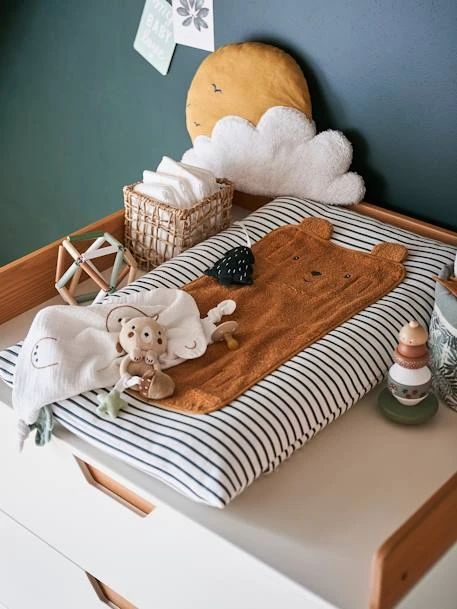 Matelas à Langer GREEN FOREST Personnalisable Beige / Multicolore - Vertbaudet 4 Matelas à Langer GREEN FOREST Personnalisable Beige / Multicolore - Vertbaudet – Image 2