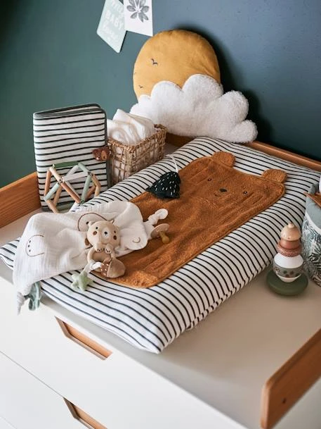 Matelas à Langer GREEN FOREST Personnalisable Beige / Multicolore - Vertbaudet 6 Matelas à Langer GREEN FOREST Personnalisable Beige / Multicolore - Vertbaudet – Image 4