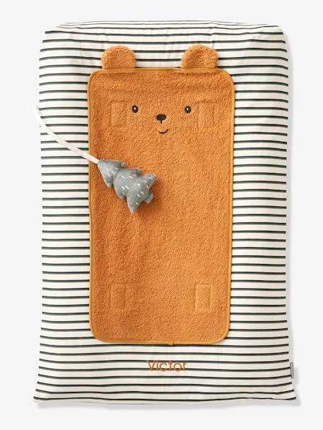 Matelas à Langer GREEN FOREST Personnalisable Beige / Multicolore - Vertbaudet 3 Matelas à Langer GREEN FOREST Personnalisable Beige / Multicolore - Vertbaudet