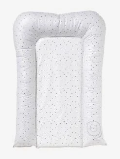 Matelas à Langer Lionceau Blanc Imprimé - Vertbaudet