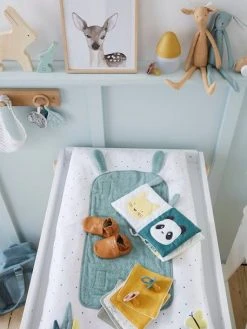 Matelas à Langer MENTHE A L'EAU Vert / Multicolore - Vertbaudet -Boutique Badabulle matelas a langer menthe a leau 2