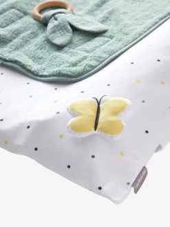 Matelas à Langer MENTHE A L'EAU Vert / Multicolore - Vertbaudet -Boutique Badabulle matelas a langer menthe a leau 3