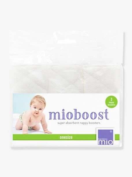 Mioboost, Booster Pour Couches Lavables (x3) BAMBINO MIO Blanc - Bambino Mio 3 Mioboost, Booster Pour Couches Lavables (x3) BAMBINO MIO Blanc - Bambino Mio