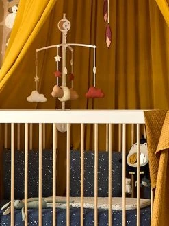 Mobile Lune Et étoiles Glitter Marron - Vertbaudet