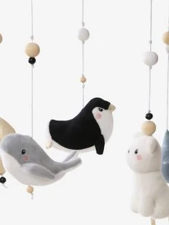 Mobile Musical ETOILE POLAIRE Bleu / Multicolore - Vertbaudet -Boutique Badabulle mobile musical etoile polaire 4