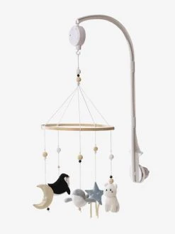 Mobile Musical ETOILE POLAIRE Bleu / Multicolore - Vertbaudet -Boutique Badabulle mobile musical etoile polaire 5