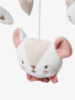 Mobile Musical GRENIER Rose - Vertbaudet -Boutique Badabulle mobile musical grenier 2