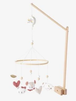 Mobile Musical GRENIER Rose - Vertbaudet -Boutique Badabulle mobile musical grenier 5