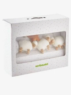Mobile Musical PETIT MOUTON écru / Multicolore - Vertbaudet -Boutique Badabulle mobile musical petit mouton 3