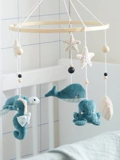 Mobile Musical SOUS L'OCÉAN Bleu / Multicolore - Vertbaudet -Boutique Badabulle mobile musical sous locean 4