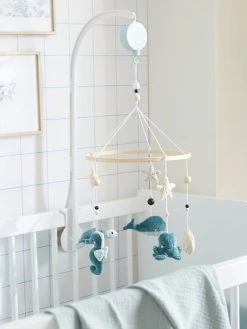 Mobile Musical SOUS L'OCÉAN Bleu / Multicolore - Vertbaudet -Boutique Badabulle mobile musical sous locean 5