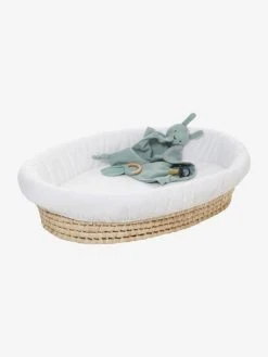 Panier à Langer En Feuilles De Maïs Naturel - Vertbaudet -Boutique Badabulle panier a langer en feuilles de mais 3