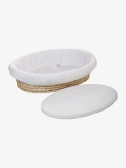 Panier à Langer En Feuilles De Maïs Naturel - Vertbaudet -Boutique Badabulle panier a langer en feuilles de mais 5