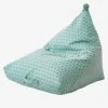 Pouf Poire Palmettes Vert - Vertbaudet -Boutique Badabulle pouf poire palmettes