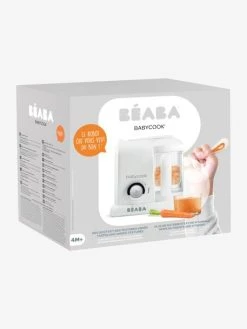 Robot 4 En 1 BEABA Babycook Solo Blanc/vert - Beaba -Boutique Badabulle robot 4 en 1 beaba babycook solo 3
