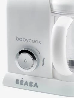 Robot 4 En 1 BEABA Babycook Solo Blanc/vert - Beaba -Boutique Badabulle robot 4 en 1 beaba babycook solo 5