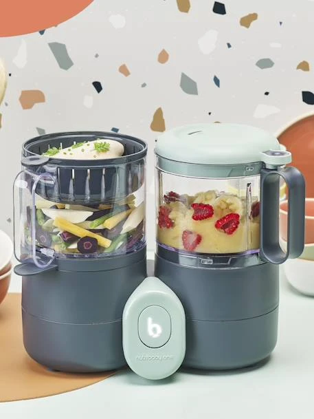 Robot Multifonction Préparateur Culinaire Cuiseur Et Mixeur BABYMOOV Nutribaby One Noir/gris - Babymoov 4 Robot Multifonction Préparateur Culinaire Cuiseur Et Mixeur BABYMOOV Nutribaby One Noir/gris - Babymoov – Image 2