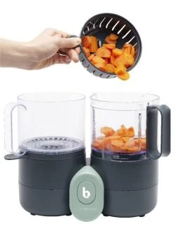 Robot Multifonction Préparateur Culinaire Cuiseur Et Mixeur BABYMOOV Nutribaby One Noir/gris - Babymoov 11 Robot Multifonction Préparateur Culinaire Cuiseur Et Mixeur BABYMOOV Nutribaby One Noir/gris - Babymoov -Boutique Badabulle robot multifonction preparateur culinaire cuiseur et mixeur babymoov nutribaby one 3